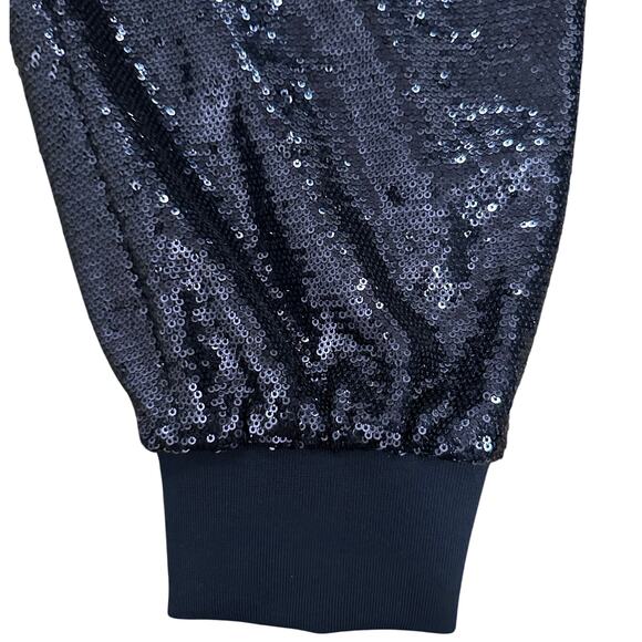 Cinq a Sept - Gorgeous SEQUIN GILES PANT -XL - NWT - Navy - Picture 4 of 10